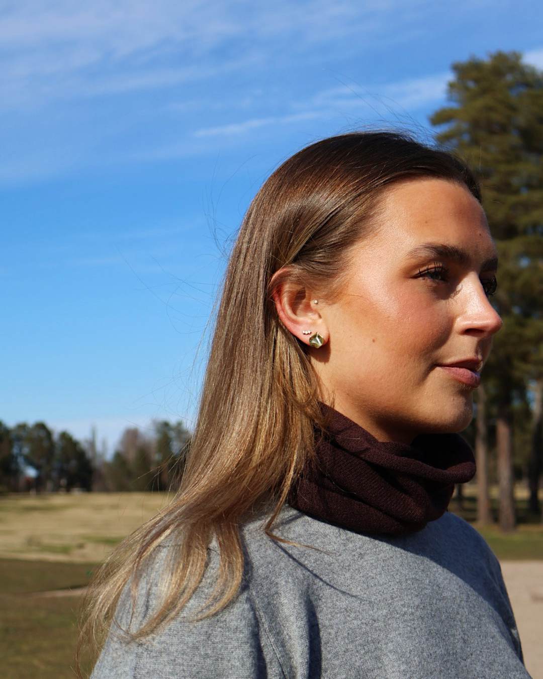 Latte - Luna Cashmere Puff