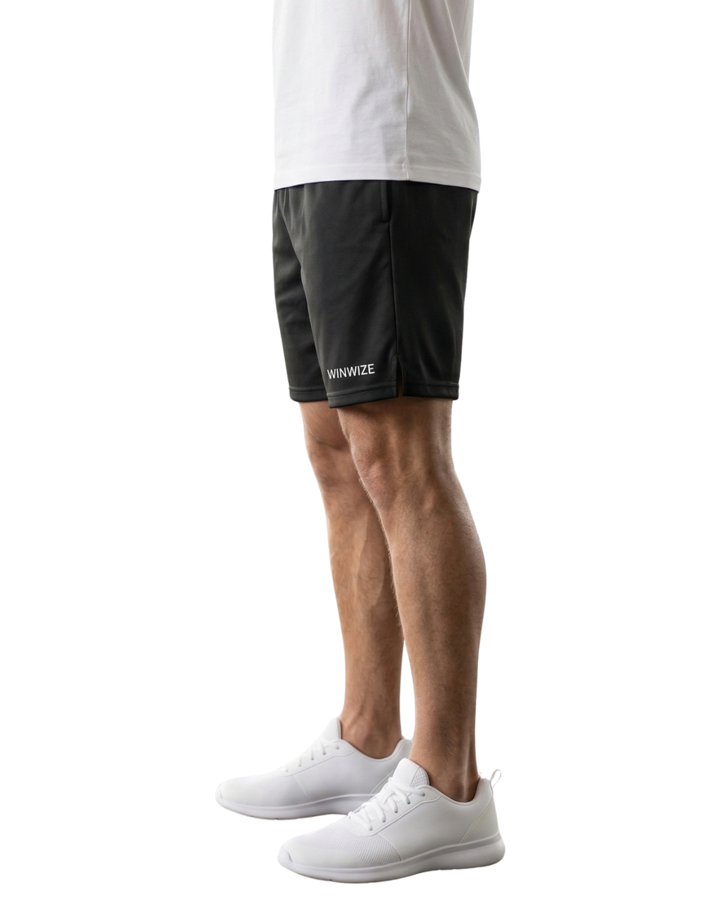 Black Court Shorts