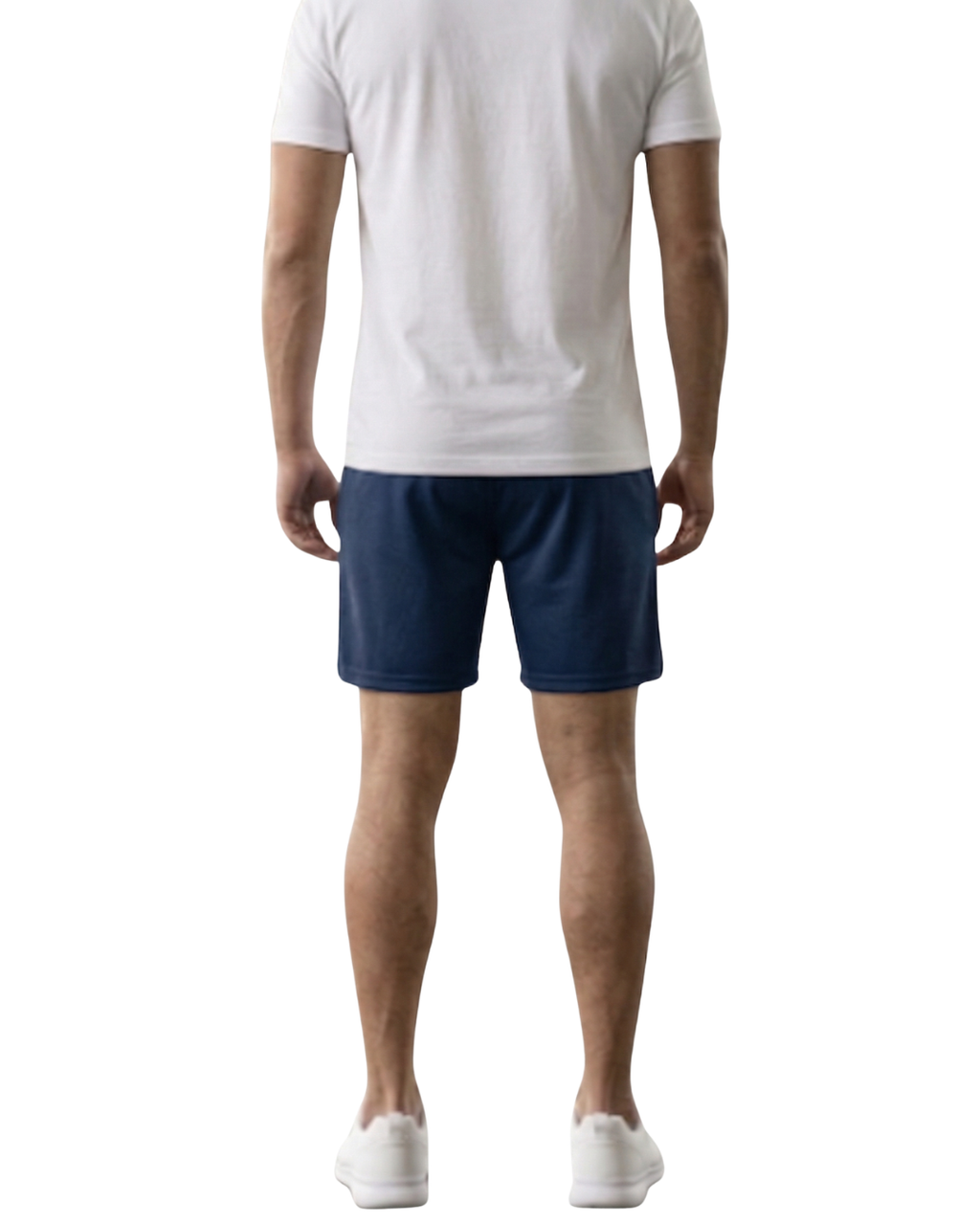 Marinblå Court Shorts