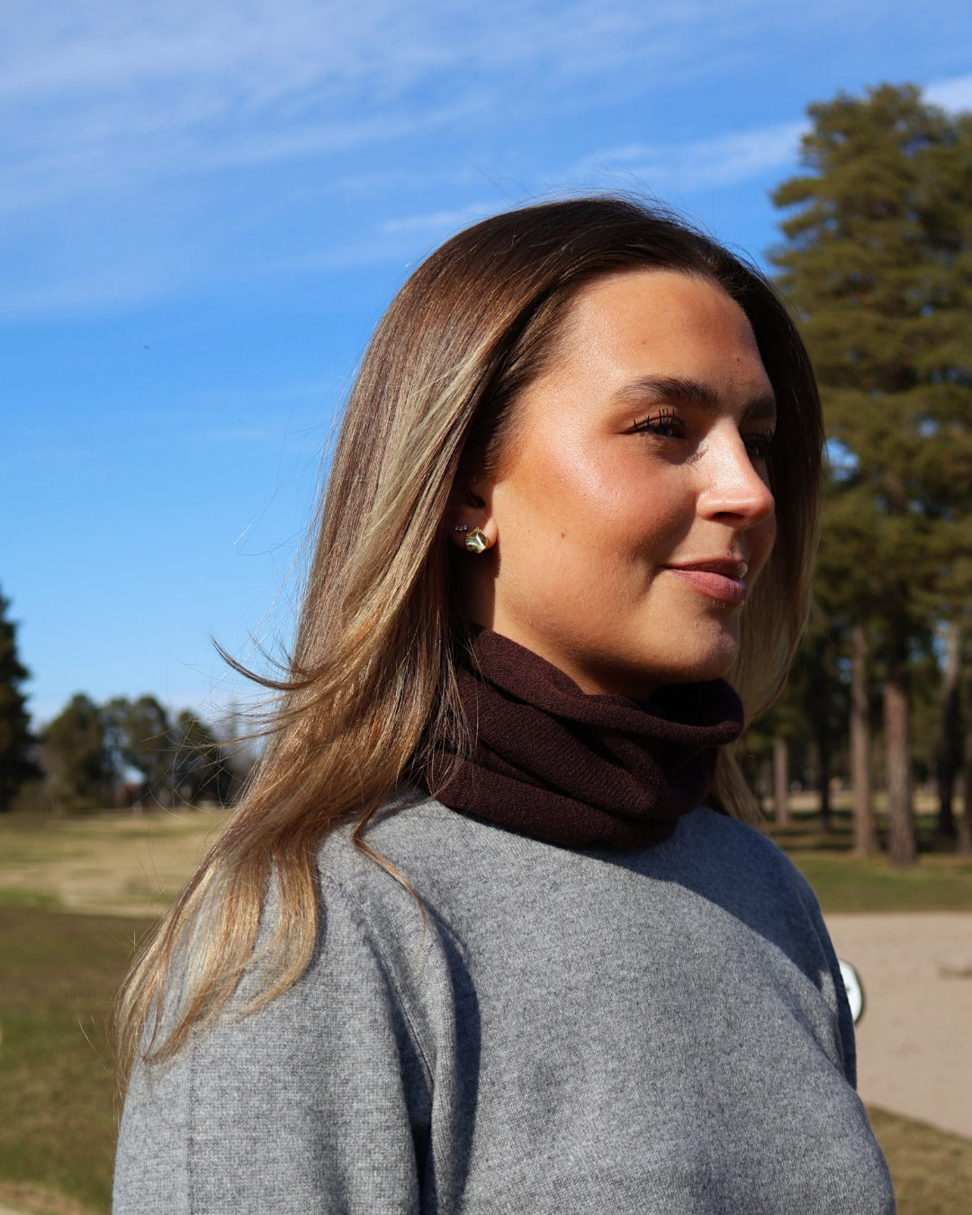 Latte - Luna Cashmere Puff
