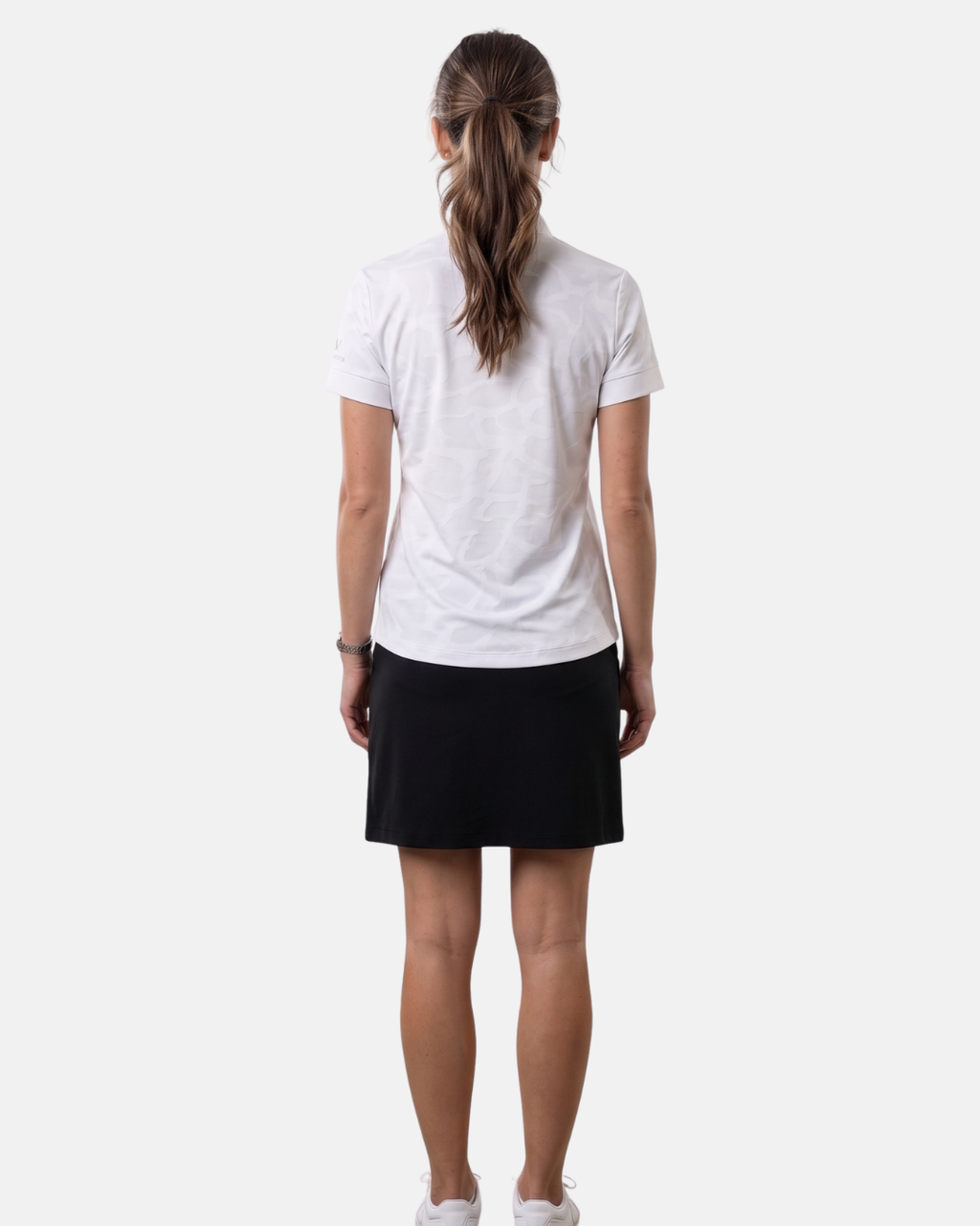 White - Camoline Golf Polo Shirt