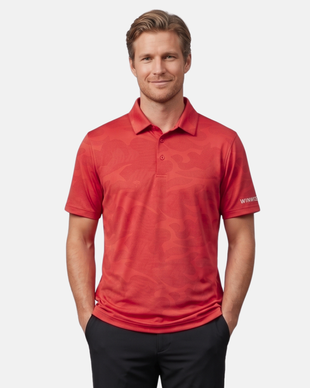 Röd - Camoflow Golfpiké