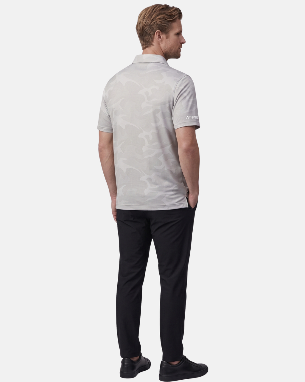 Gray - Camoflow Golf Polo