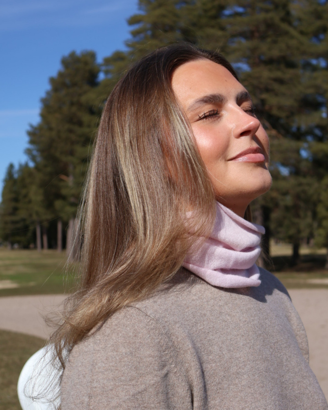Light pink - Luna Kashmir Scarf