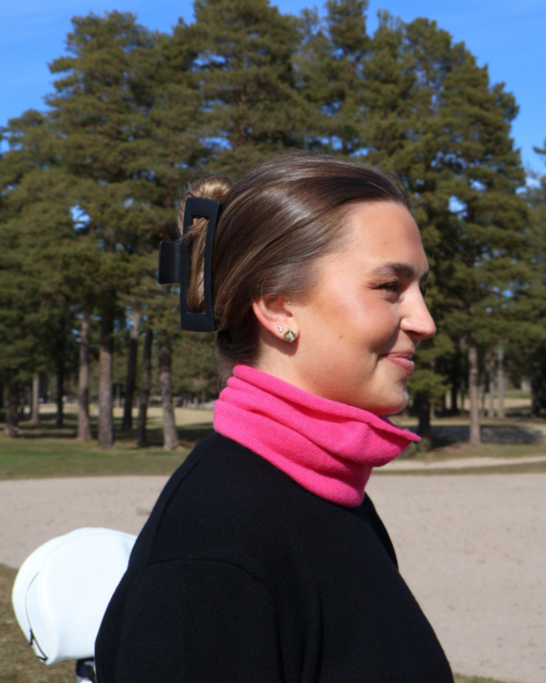 Pink - Luna Cashmere Puff