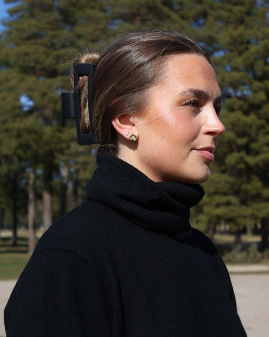 Black - Aura Kashmir scarf