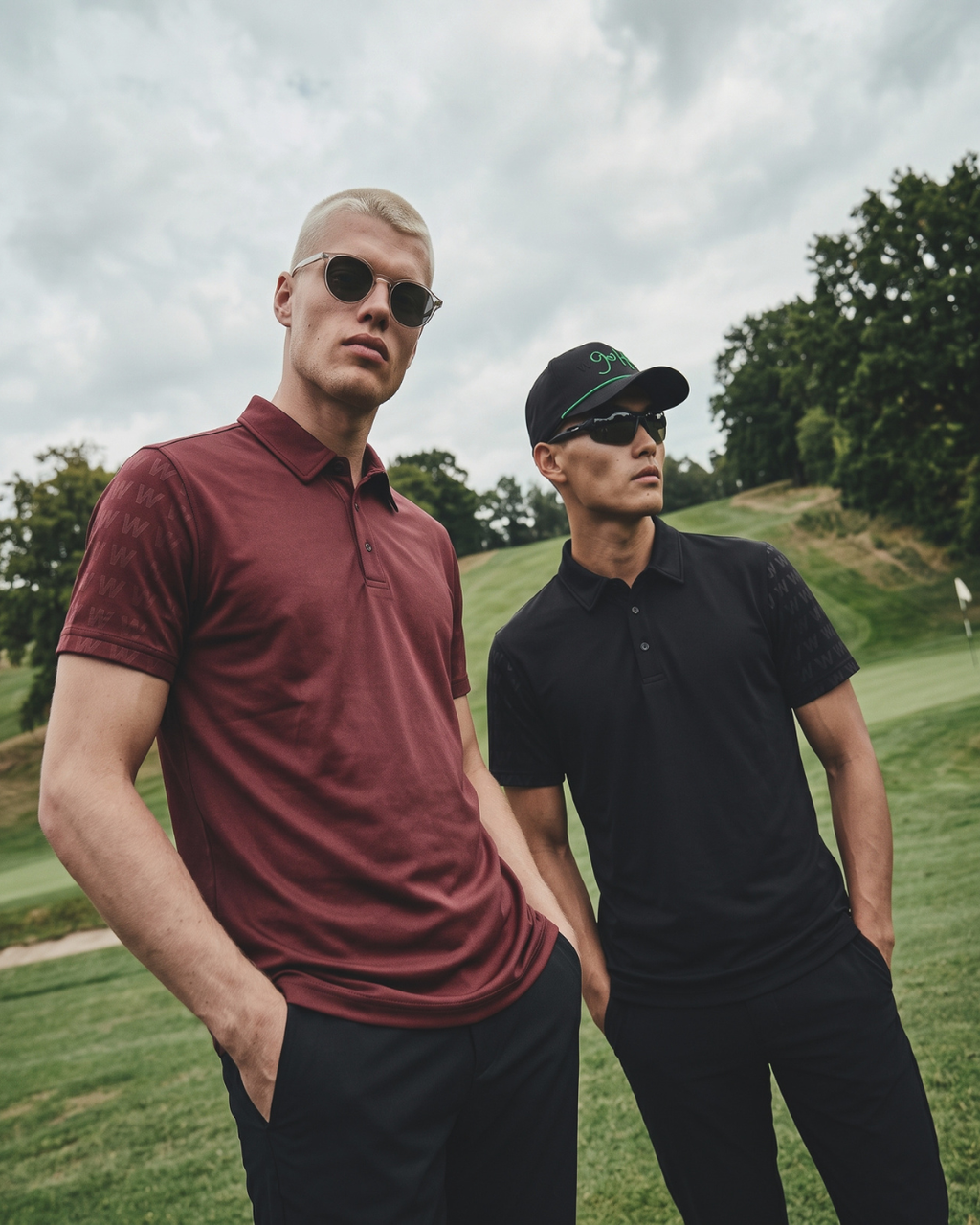 Links Pro Polo – Maroon