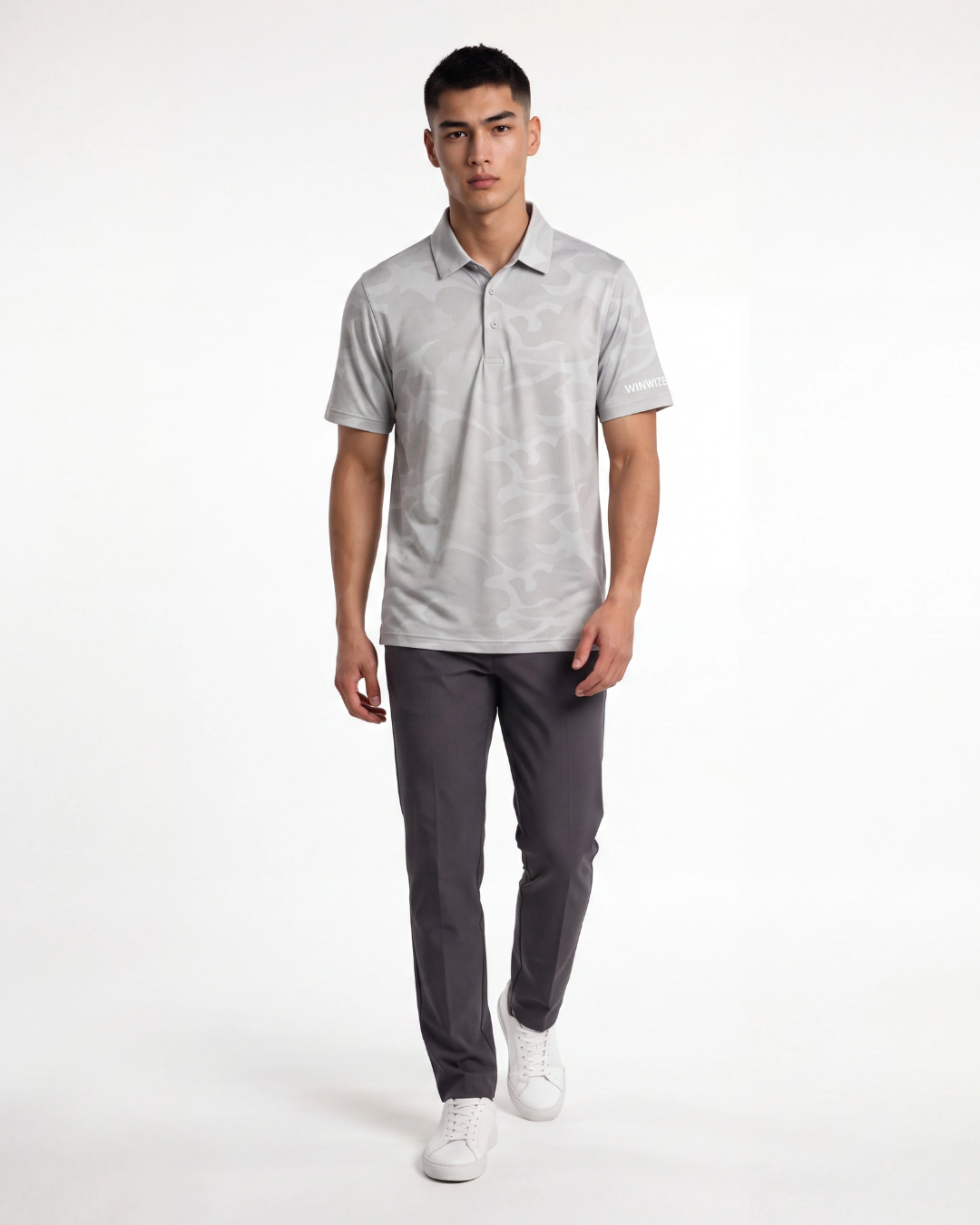 Grey - Camoflow Polo