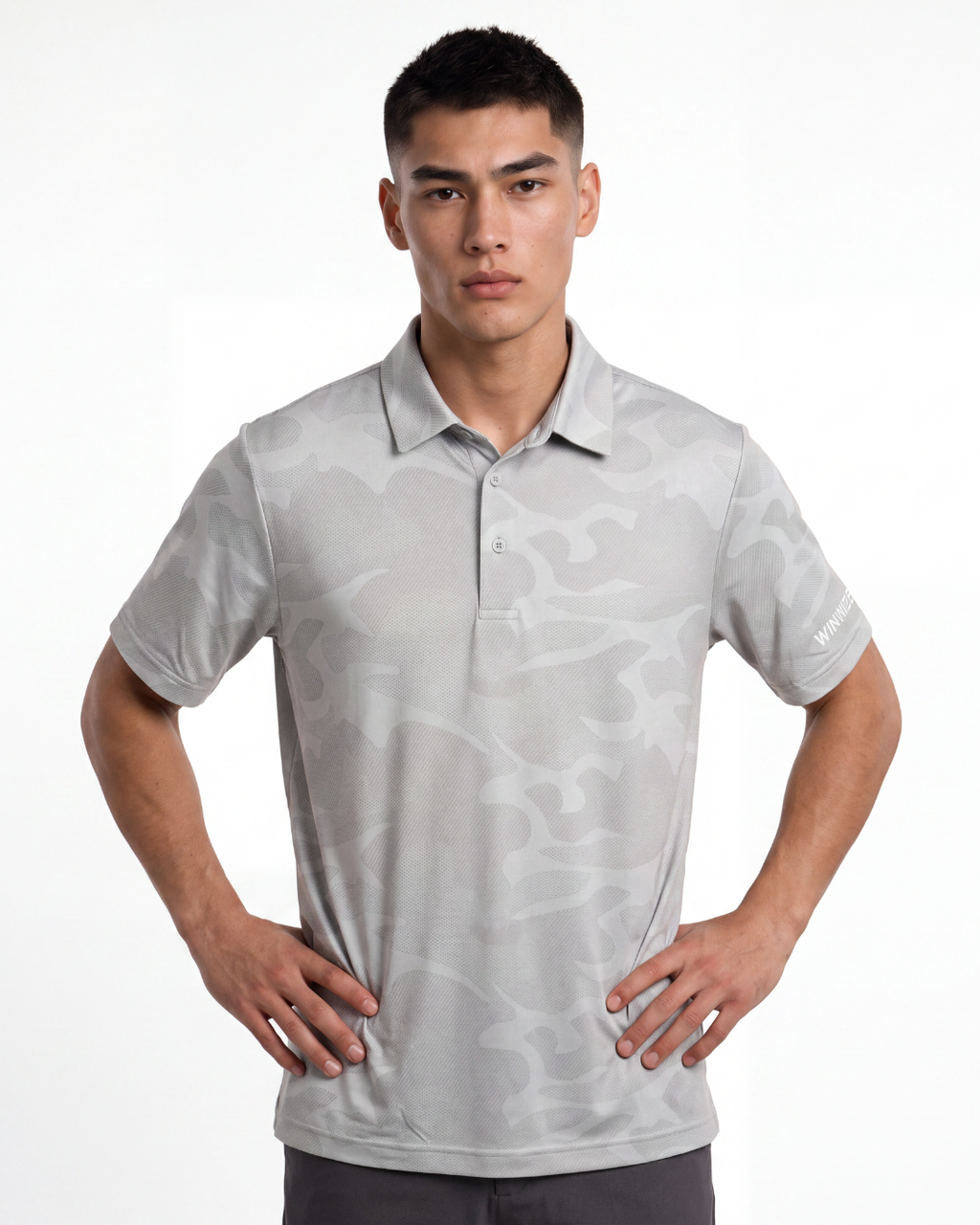 Grey - Camoflow Polo