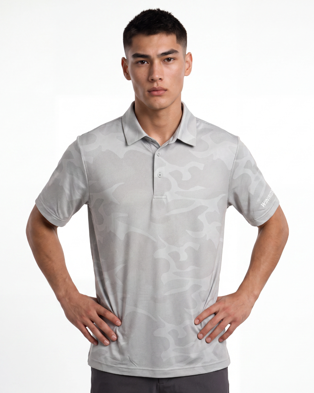 Grey - Camoflow Polo