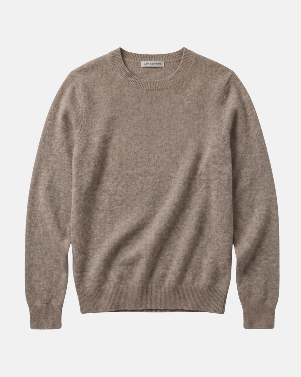 100% kashmirtröja dam, perfekt för jobb, vardag och golf. Beige