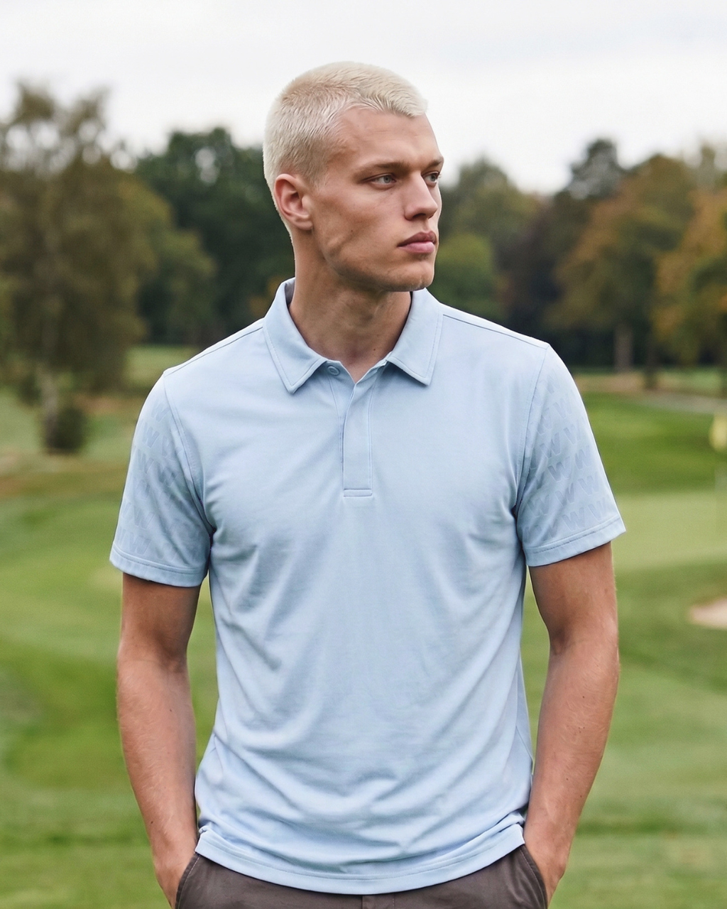 Links Pro Polo – Sky Blue