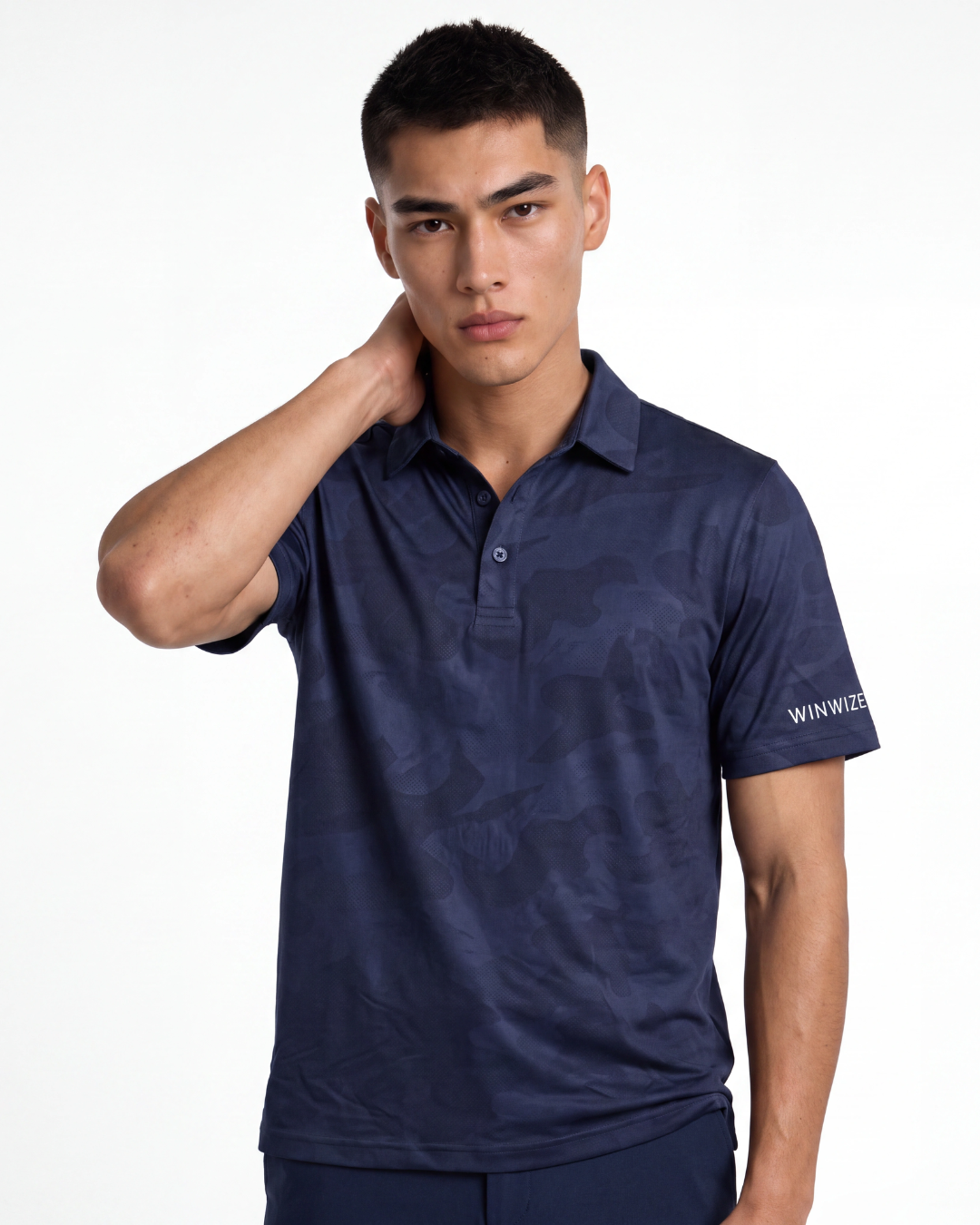 Navy - Camoflow Polo