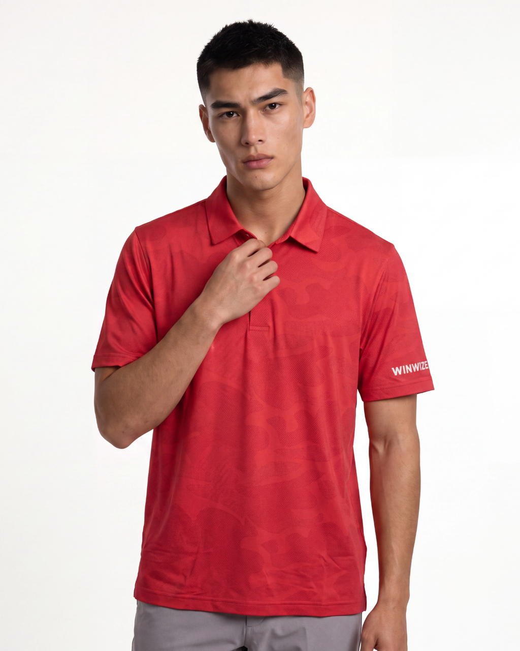 Red - Camoflow Polo