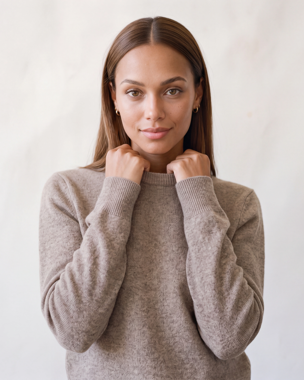 Brown - Cashmere Sweater