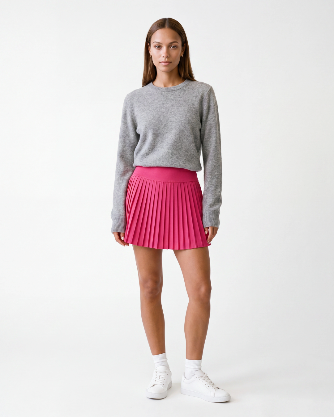 Grey - Cashmere Sweater
