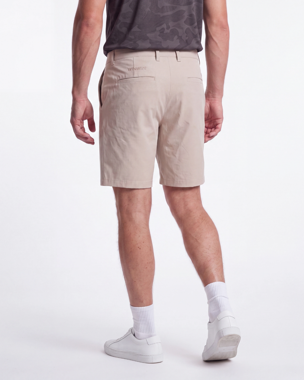 Beige - Flexpro Golf Shorts