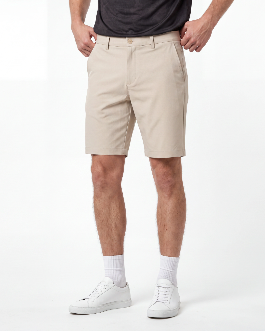 Beige - Flexpro Golf Shorts