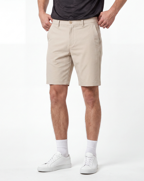 Beige - Flexpro Golf Shorts
