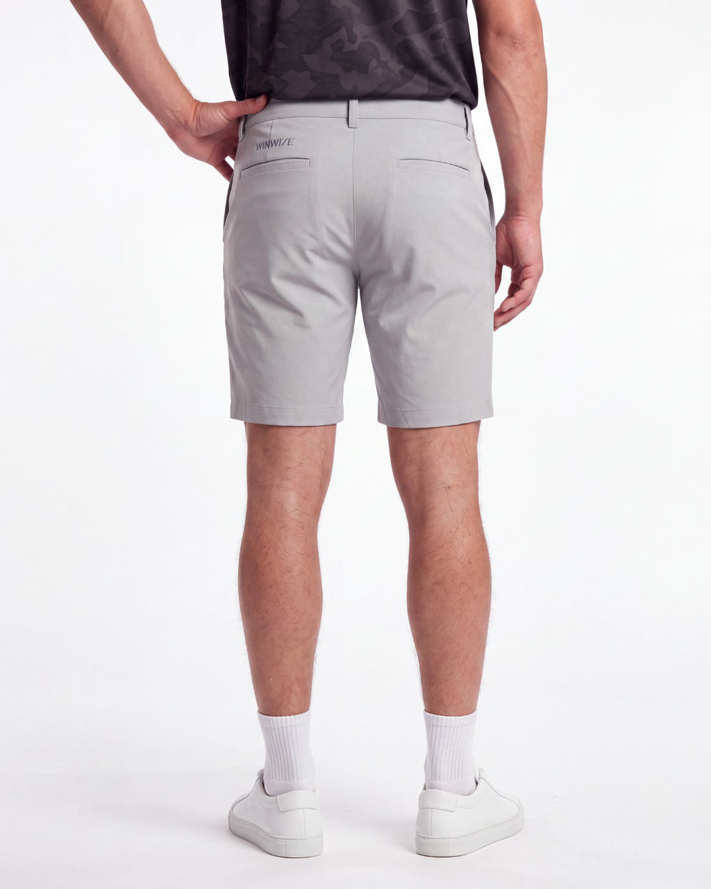 Grey - Flexpro Golf Shorts
