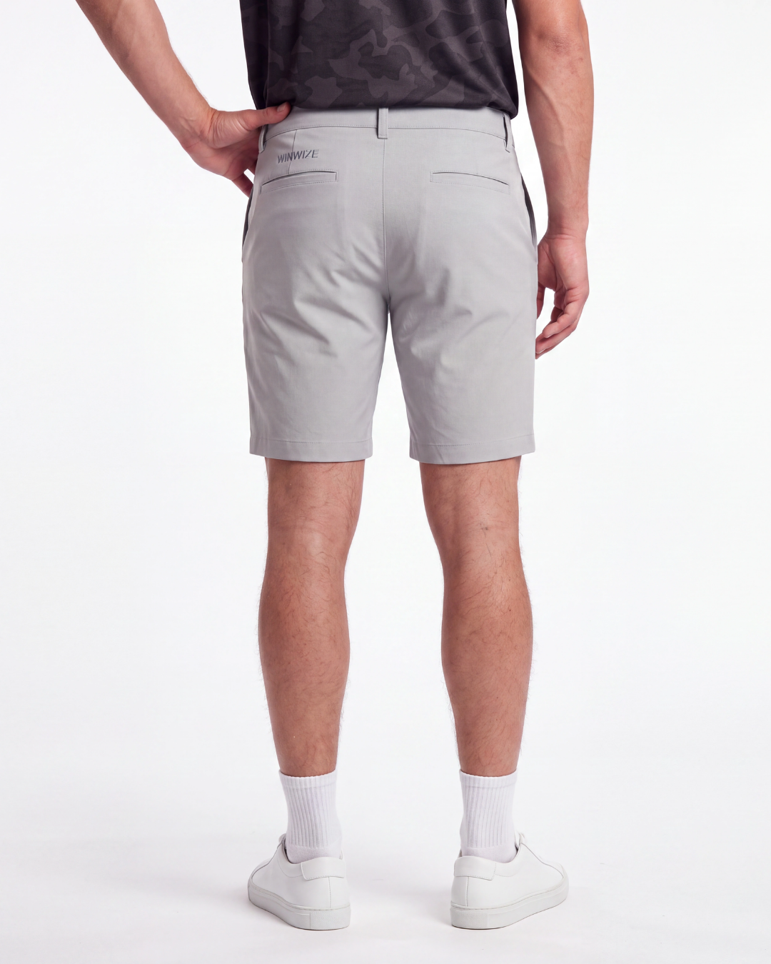 Grey - Flexpro Golf Shorts