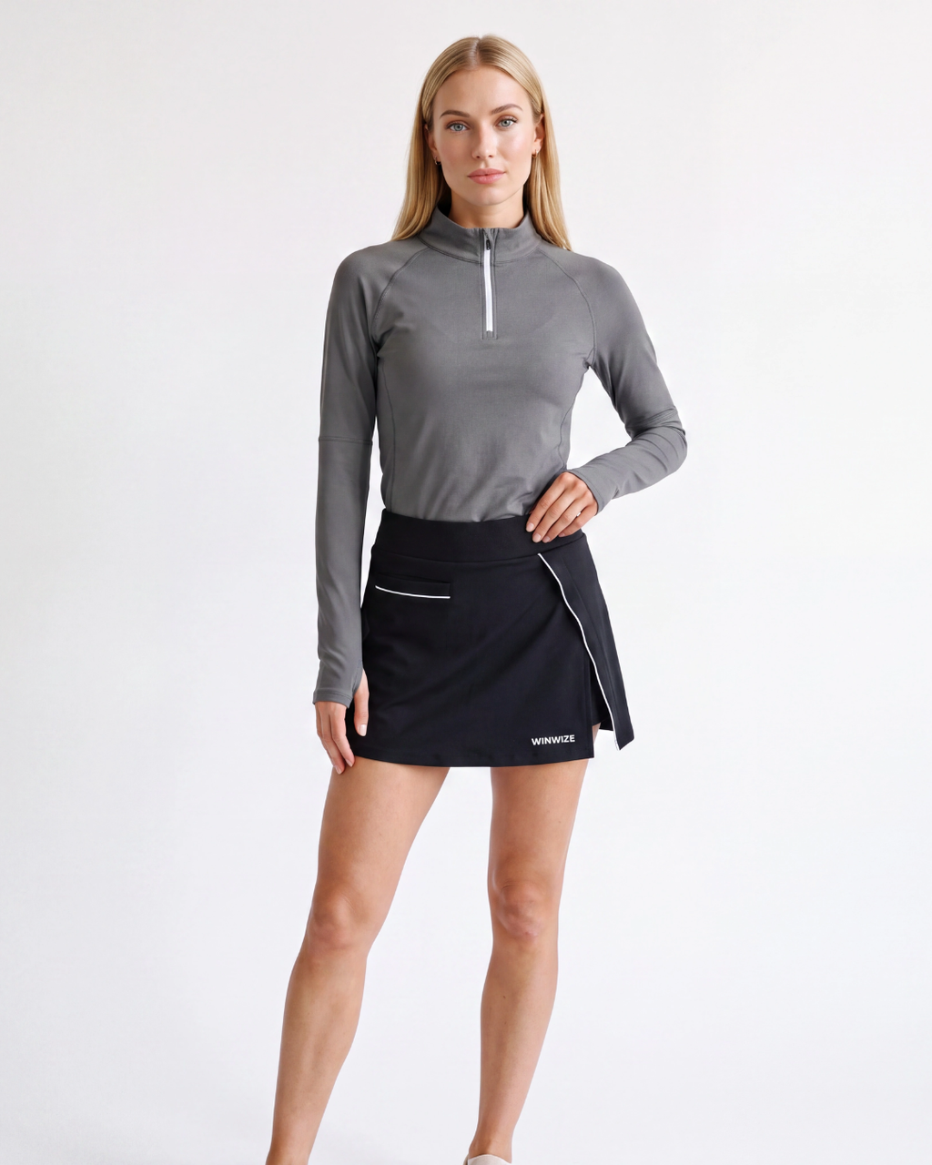 Black - Luxe Skirt
