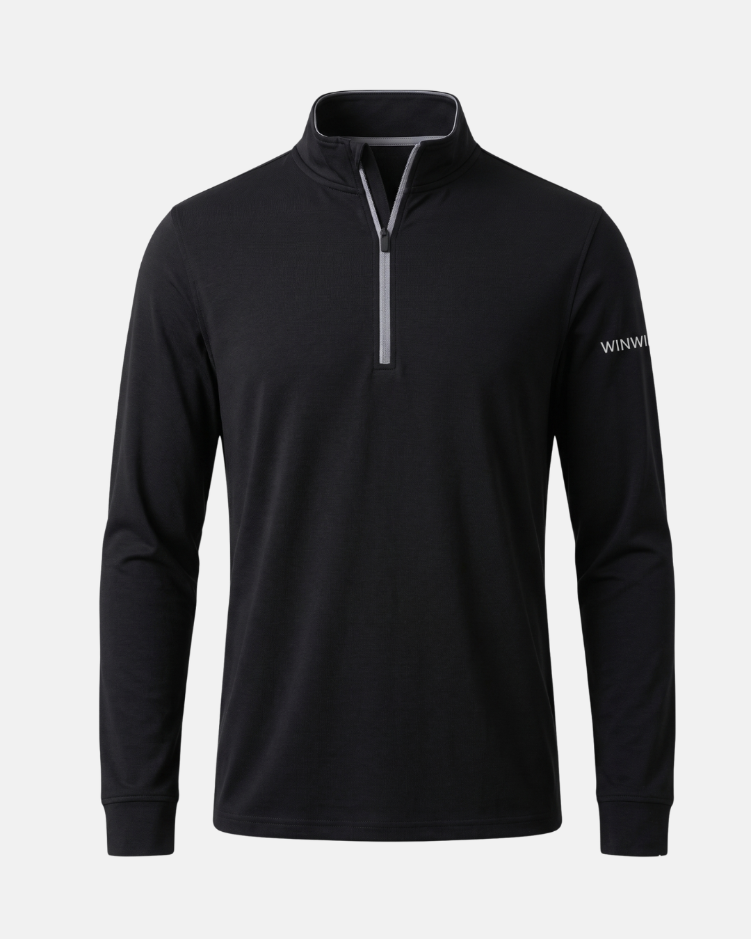 Snygg svart midlayer ZIP Golf
