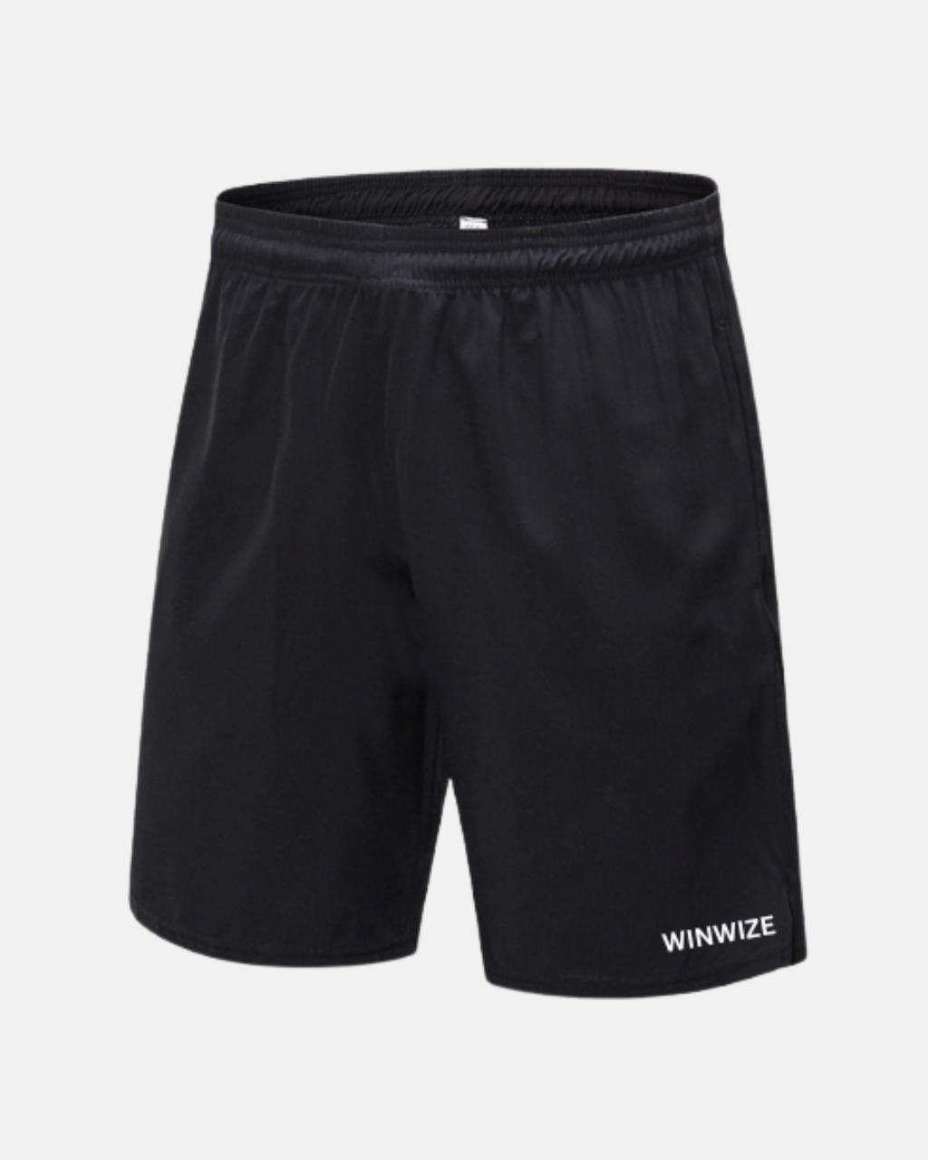 Snygga svarta padelshorts för herr