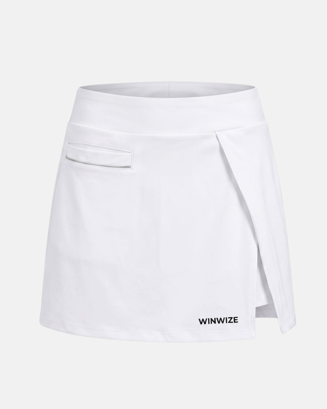 Snygg vit Sportkjol, perfekt för padel, tennis och golf