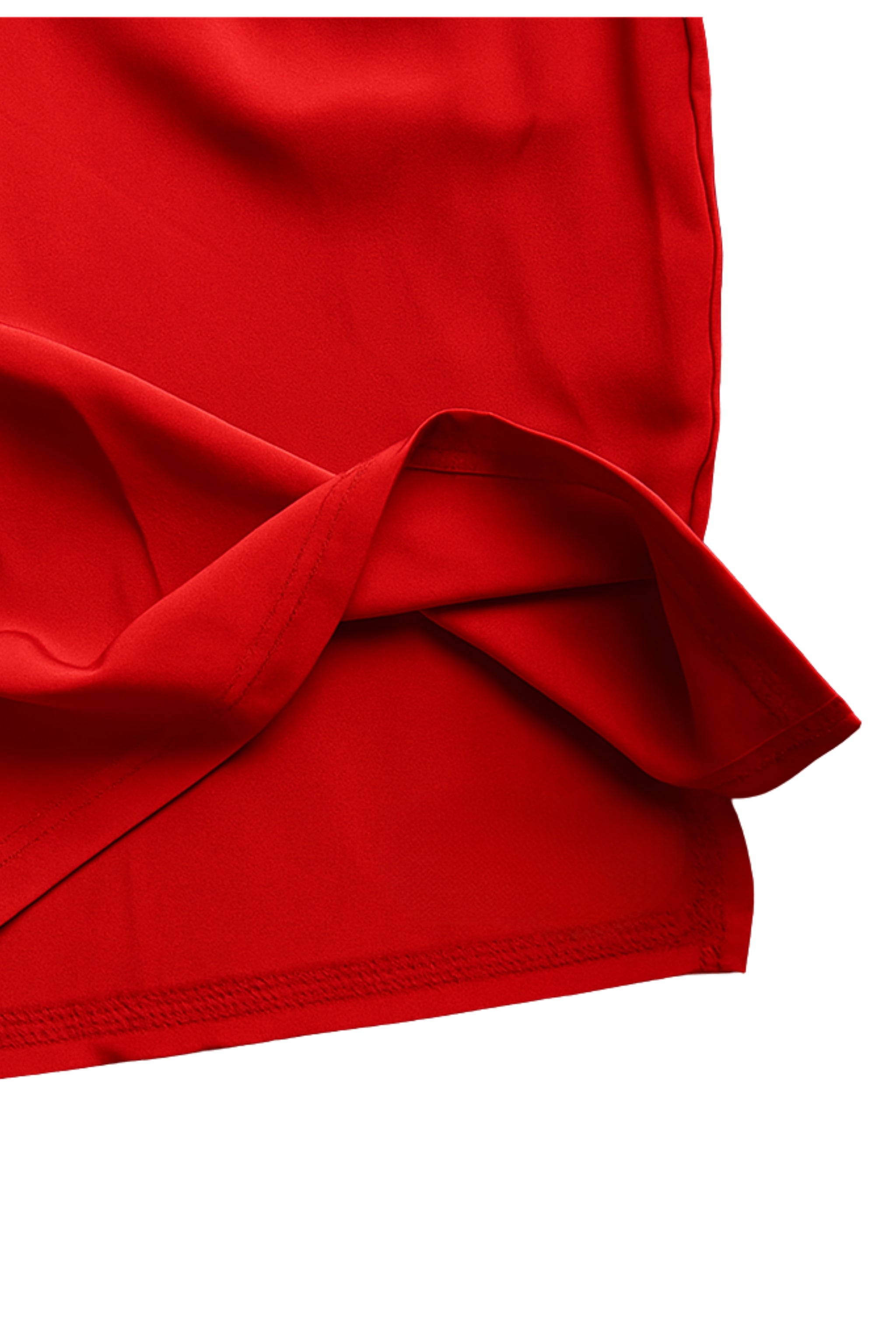 Red Court Shorts