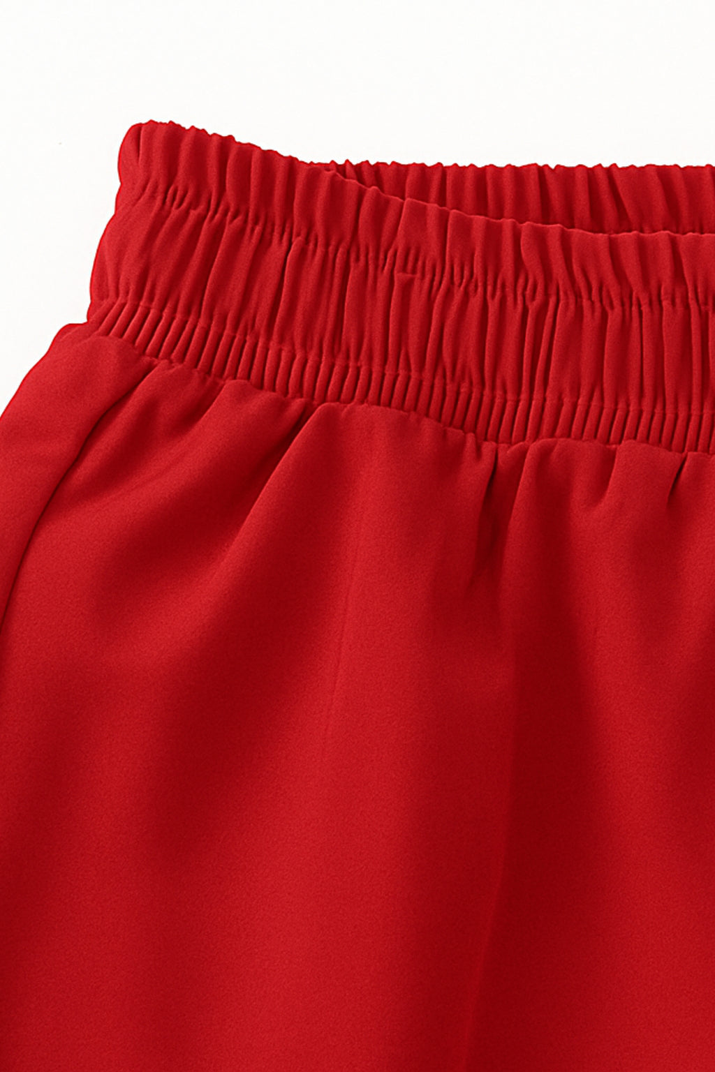 Red Court Shorts